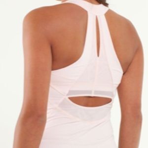 LULULEMON Make It Count Tank- Size 4- Light Pink